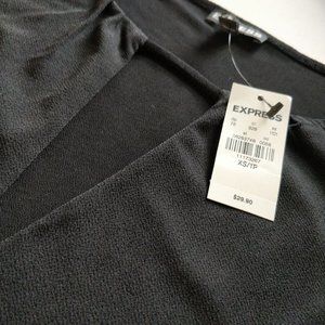 Express Sleeveless V-Neck Blouse